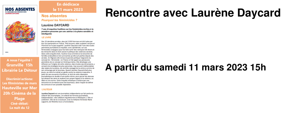 Rencontre avec Laur�ne Daycard